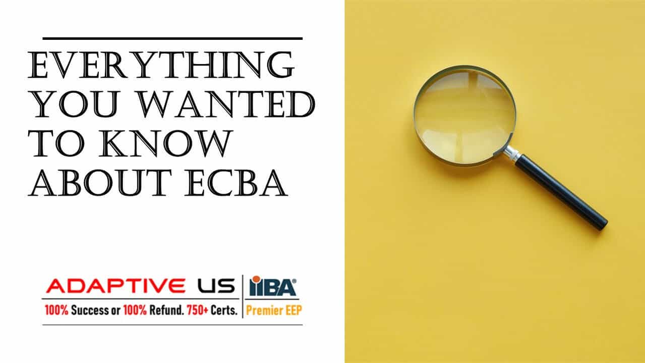 Everything You Wanted To Know About ECBA Everything You Wanted To Know About ECBA