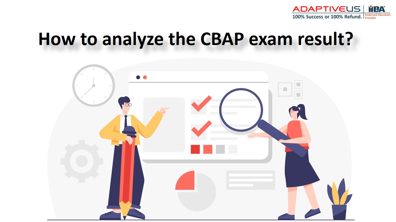 How to analyze the CBAP exam result
