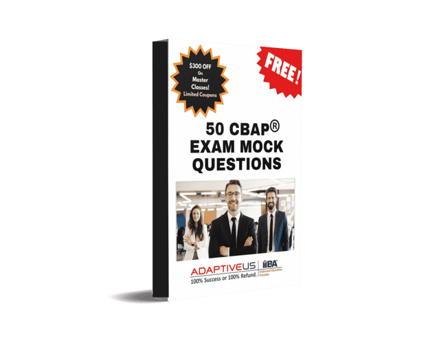 CBAP 50 Mock Questions eBook Cover - Book format v1.0-1