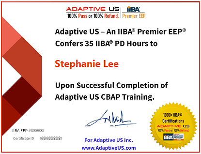 CBAP Training | 100% Success Guarantee | $500* Off Now!