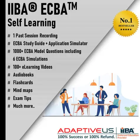 IIBA ECBA Self-learning Product | IIBA PD Hours | Save $50 Today!