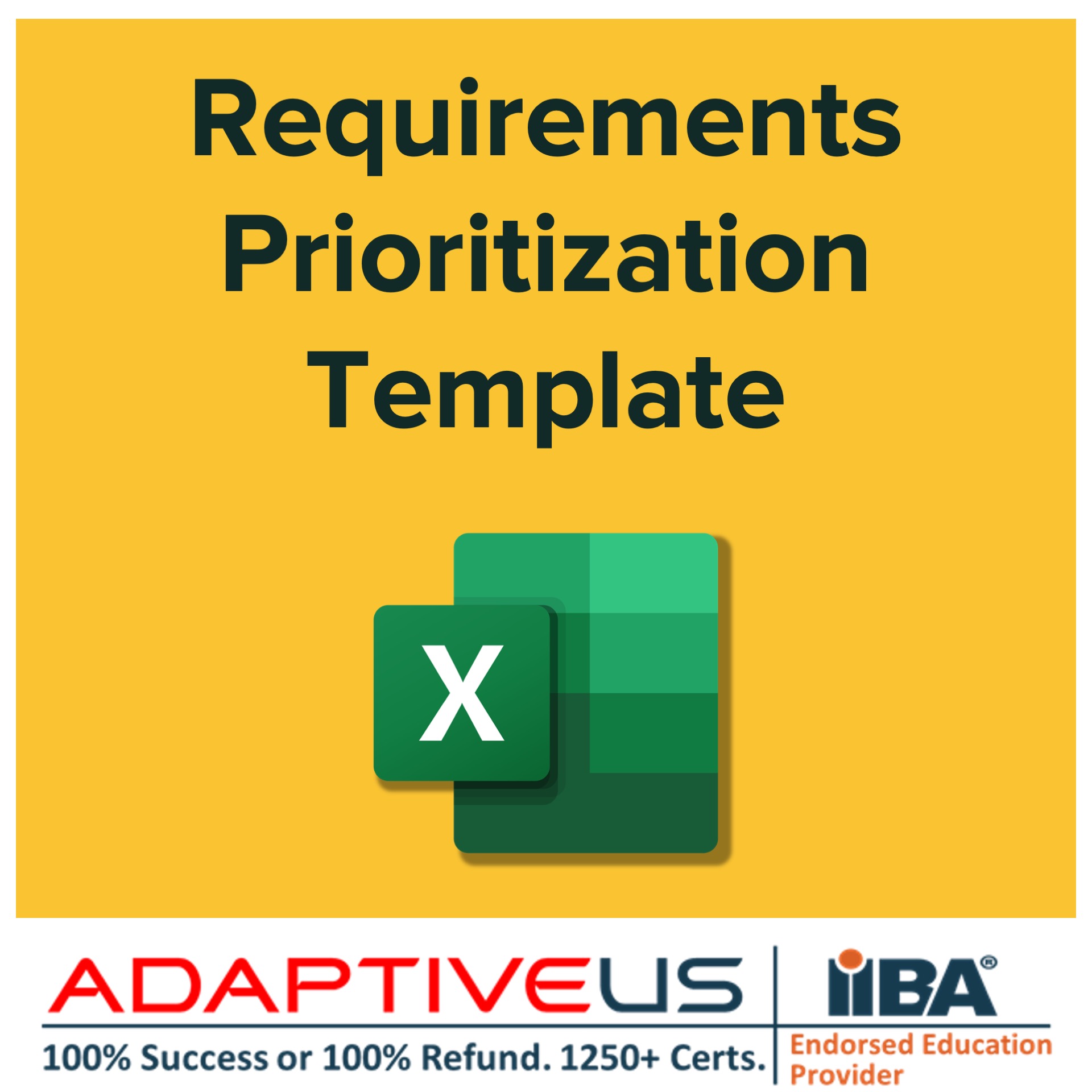 Requirements Prioritization Template